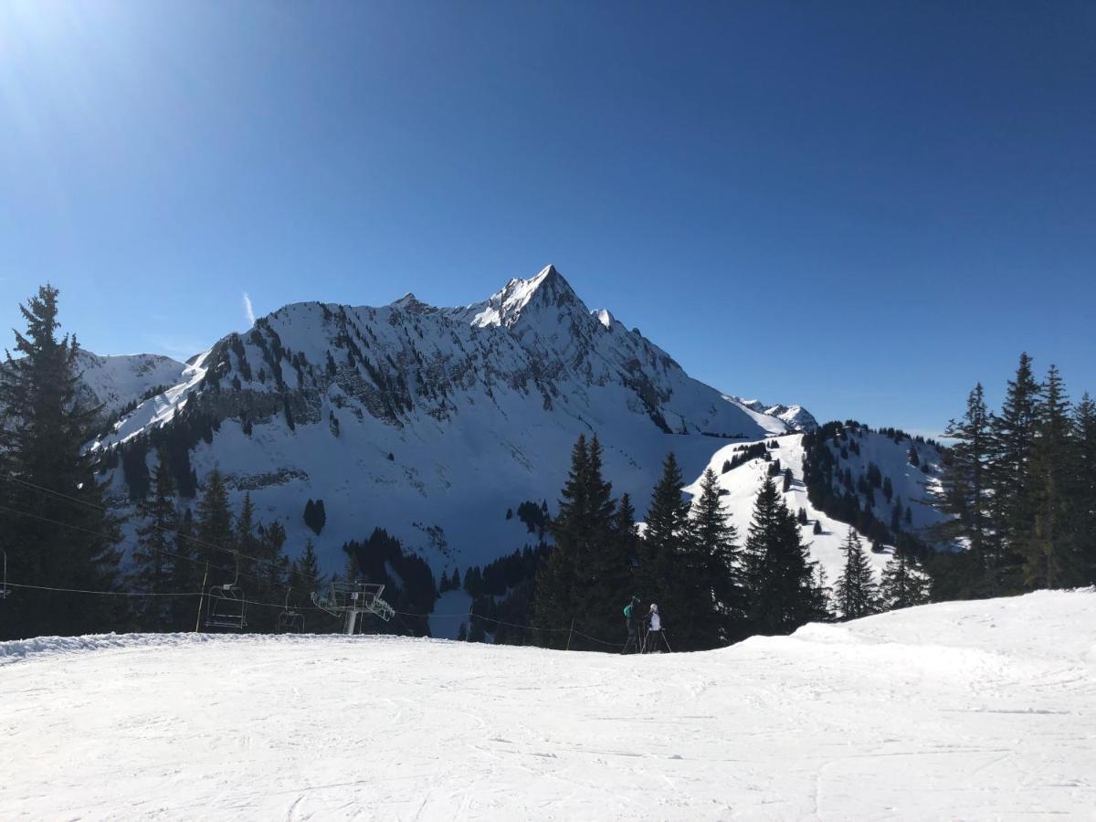 Studio 4 Personnes A 80M Des Pistes De Ski Saint-Jean-dʼAulps エクステリア 写真